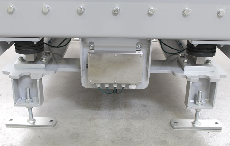 Rollenförderer mit Wägezellen Rollenförderer Wägezellen